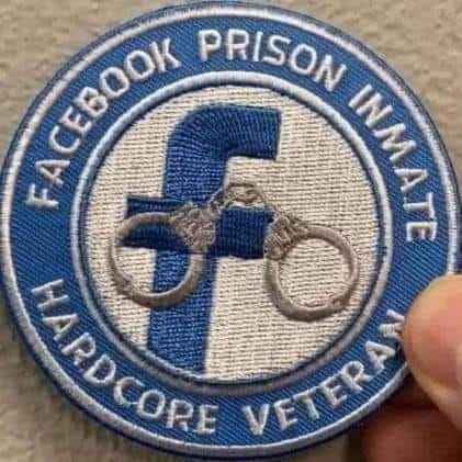 FACEBOOK INMATE patch