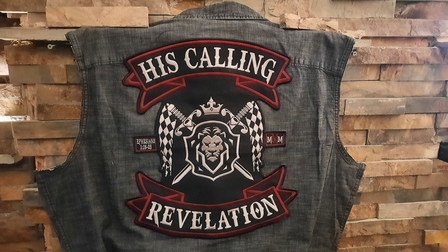 15 x 15 Hot Rod Back Patch