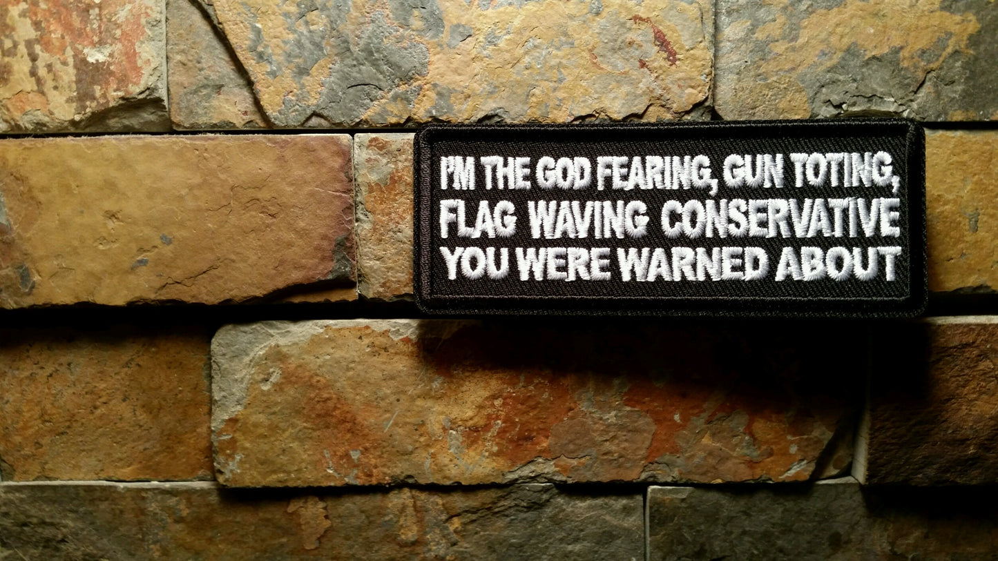 I'm The God Fearing Patch
