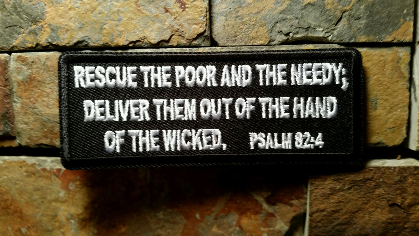 Psalm 82:4 Patch