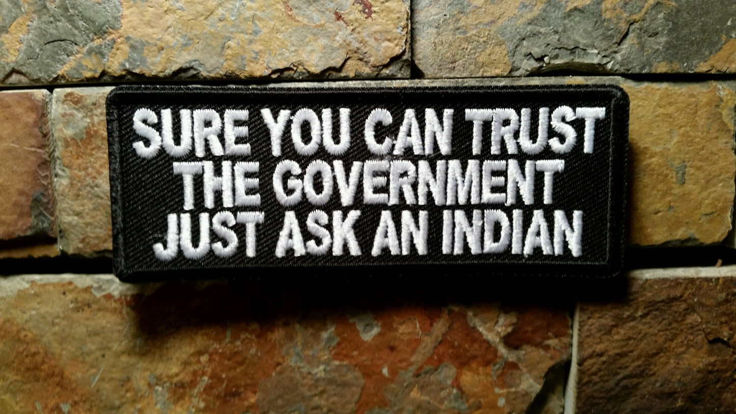 Sure You Can Trust The Government Patch