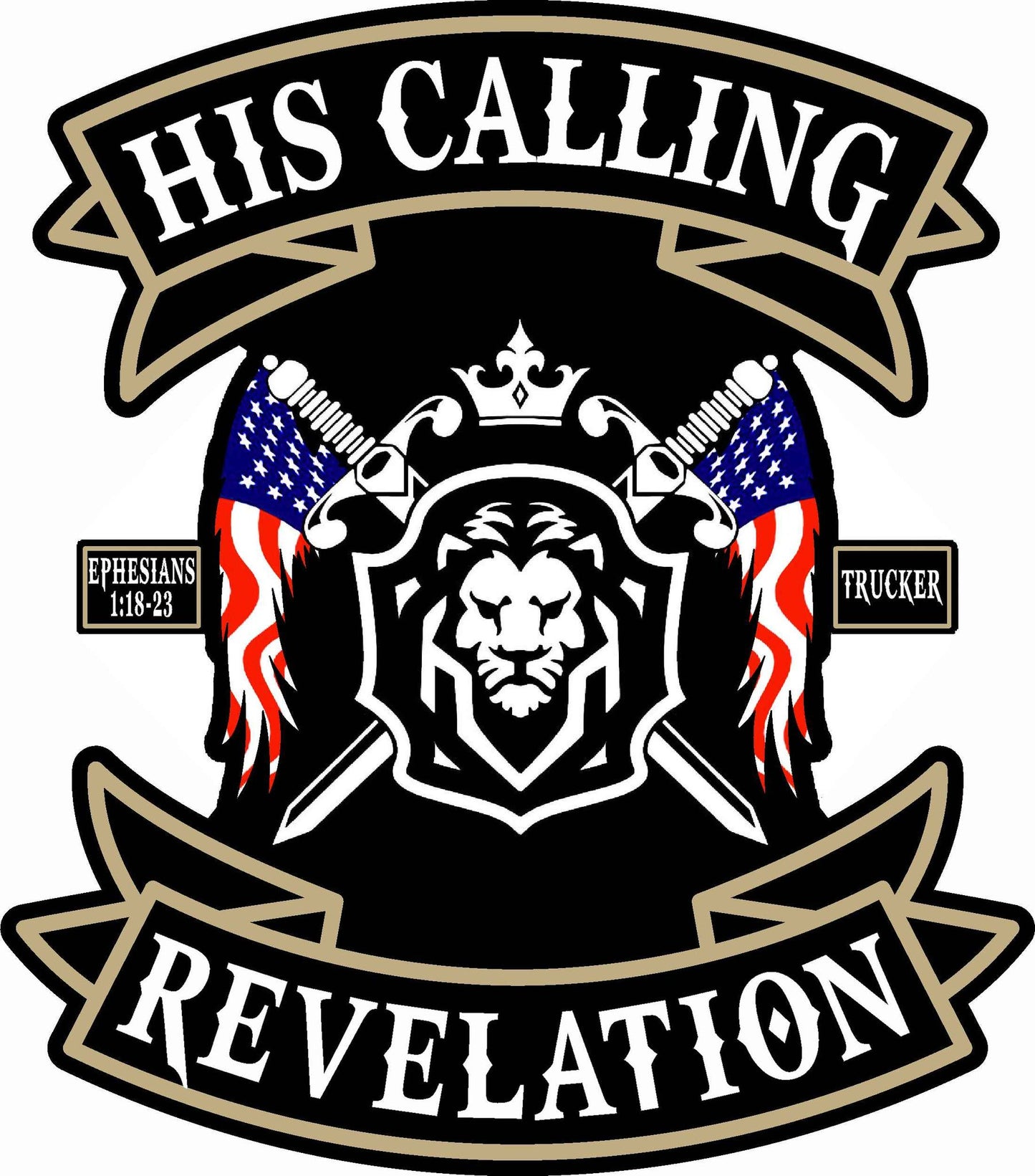 1 Set Gold TRUCKER USA Package Deal