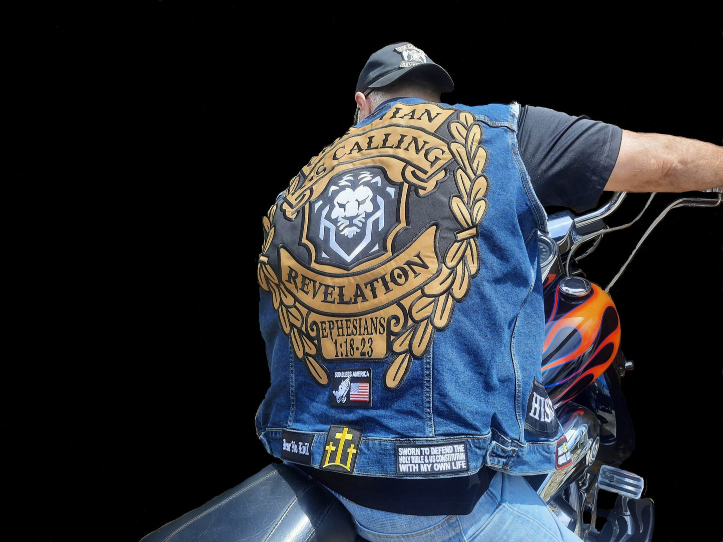 1 Set Gold Ambassador Patch Set