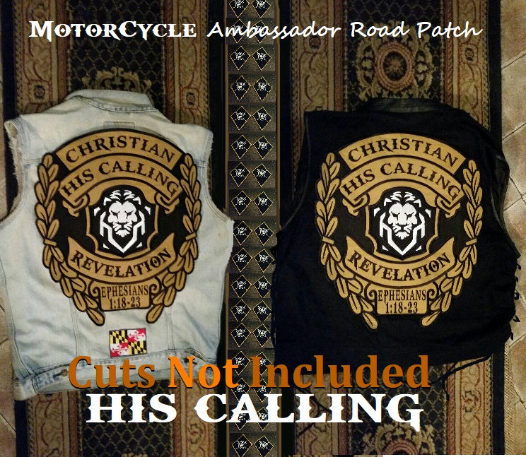 1 Set Gold Ambassador Patch Set