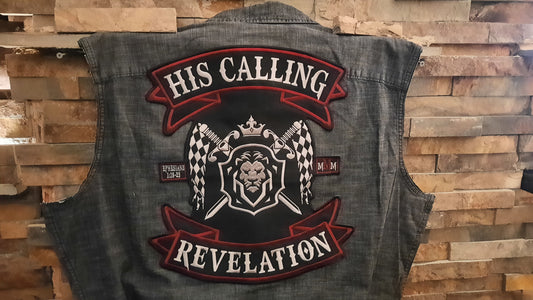 15 x 15 Hot Rod Back Patch