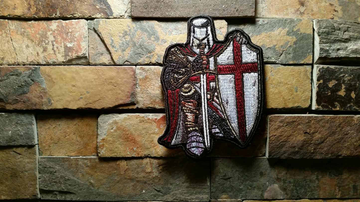 Red Crusader Knight Patch